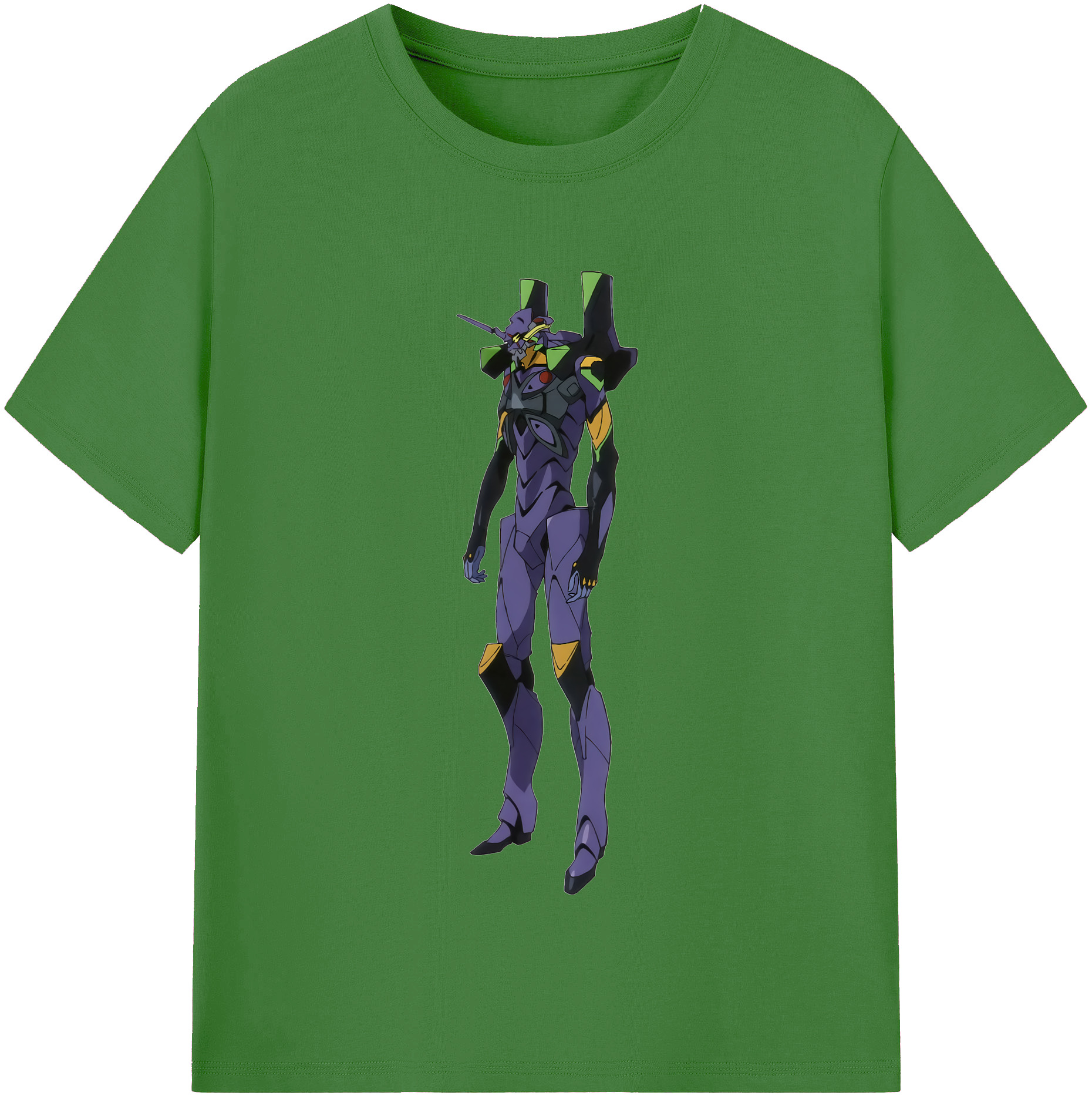 （画像用） EVA 新世紀エヴァンゲリオン レディースカジュアルプリントTシャツ（綿100％）